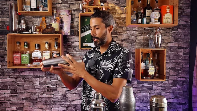 posición de agitado