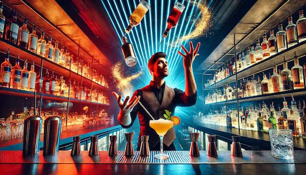El Arte del Bartender: Todo lo que Necesitas Saber para Ser un Profesional Destacado 25 Flair bartending