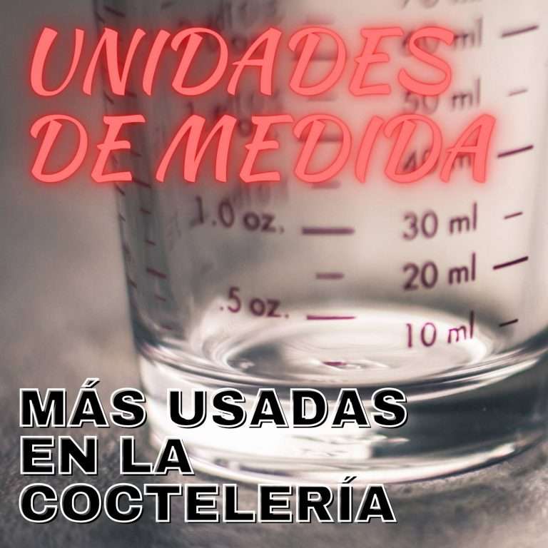 medidas cocteleria